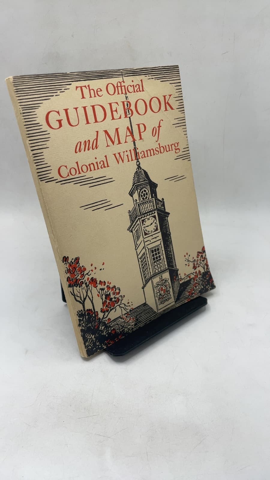The Official Guidebook and Map of Colonial Williamsburg - front cover
