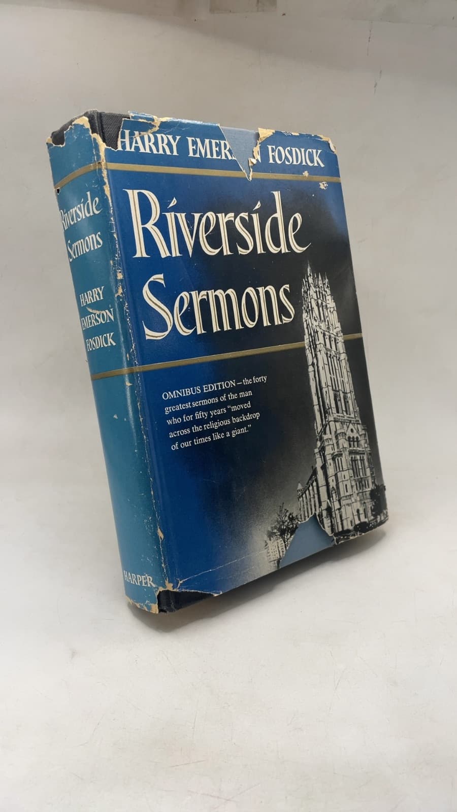 Riverside Sermons by Harry Emerson Fosdick - front cover