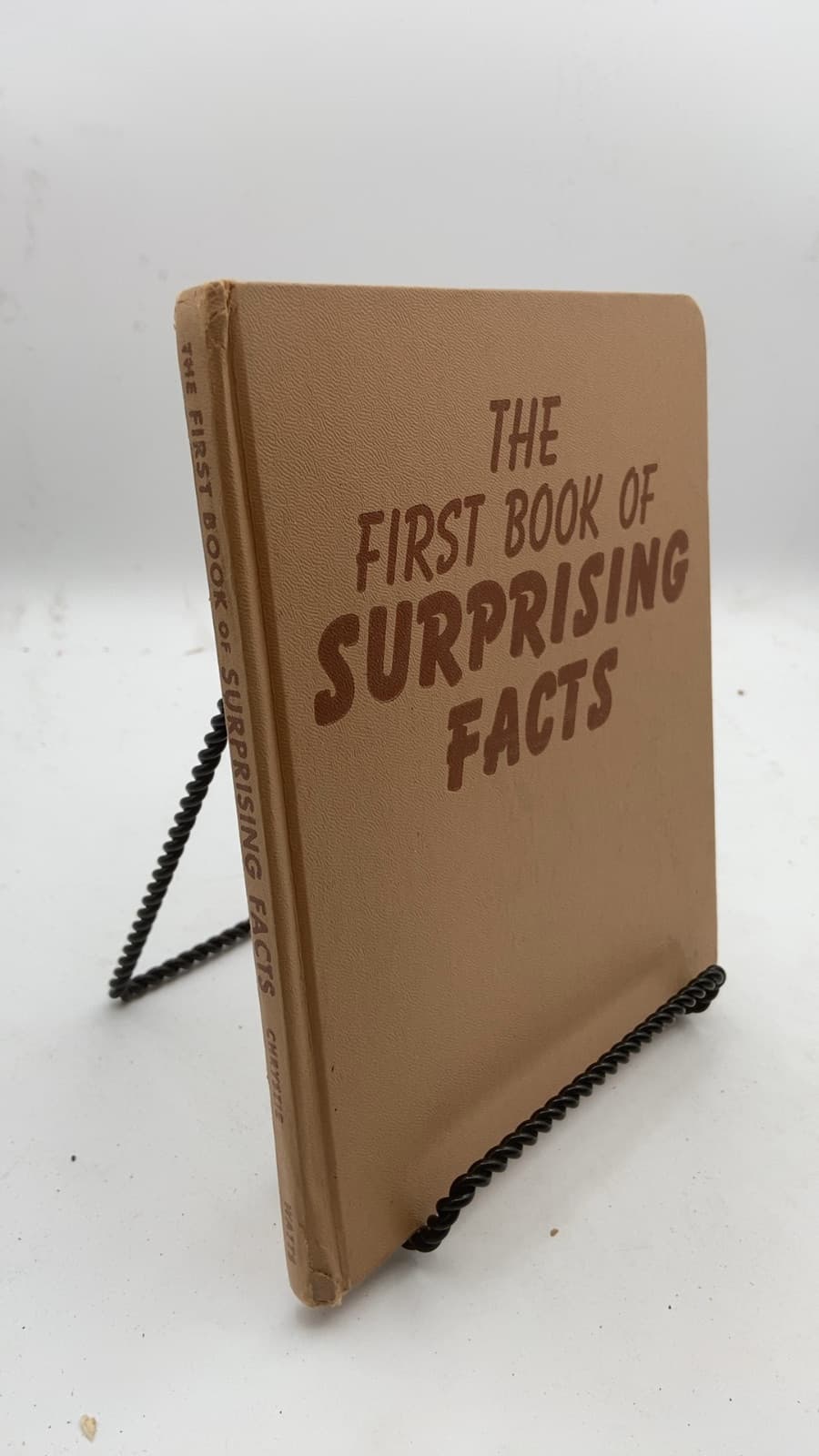 The First Book of Surprising Facts by Frances N. Chrystie - front cover