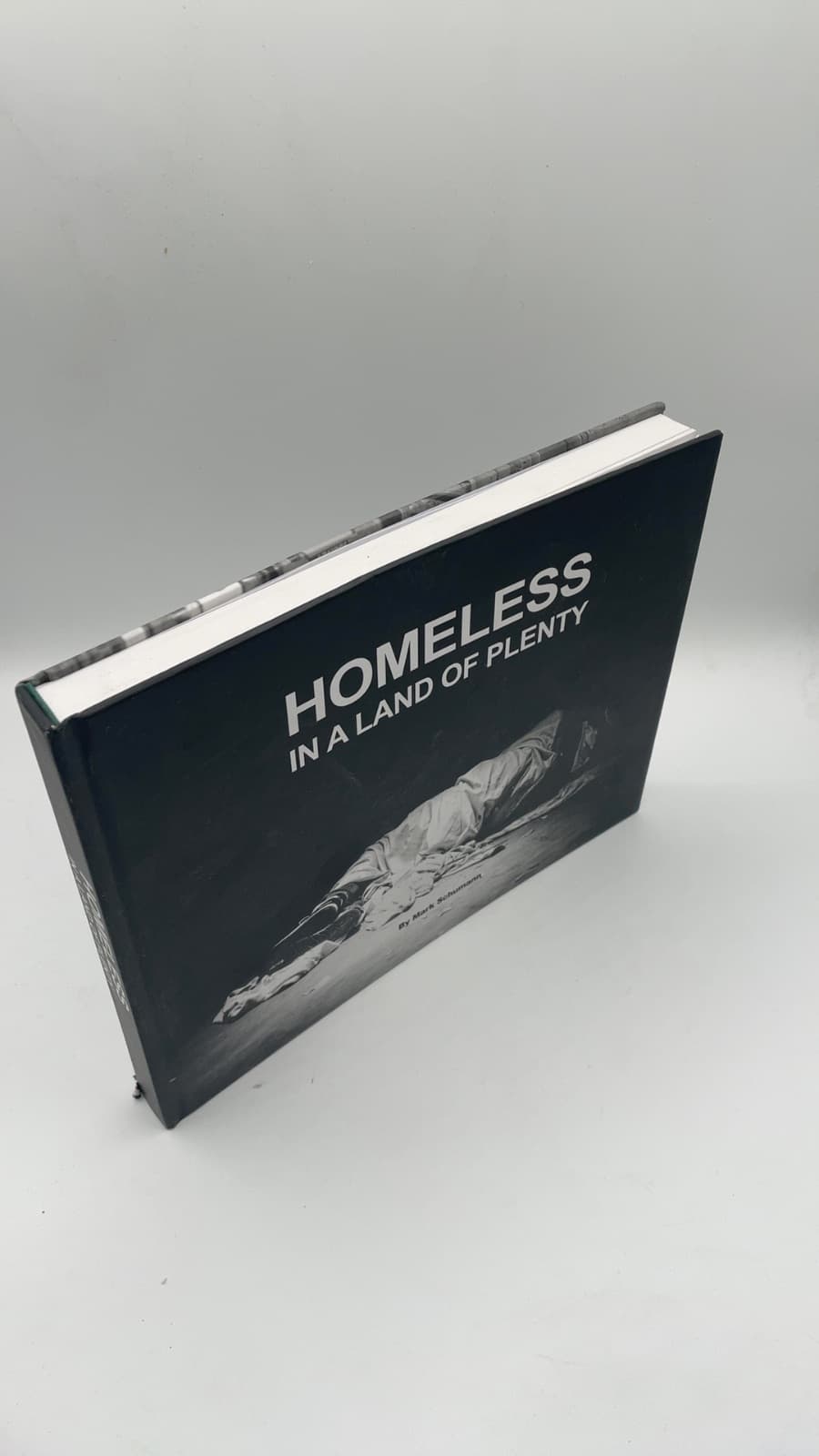 Homeless IN A Land OF Plenty by Mark Schumann - front cover