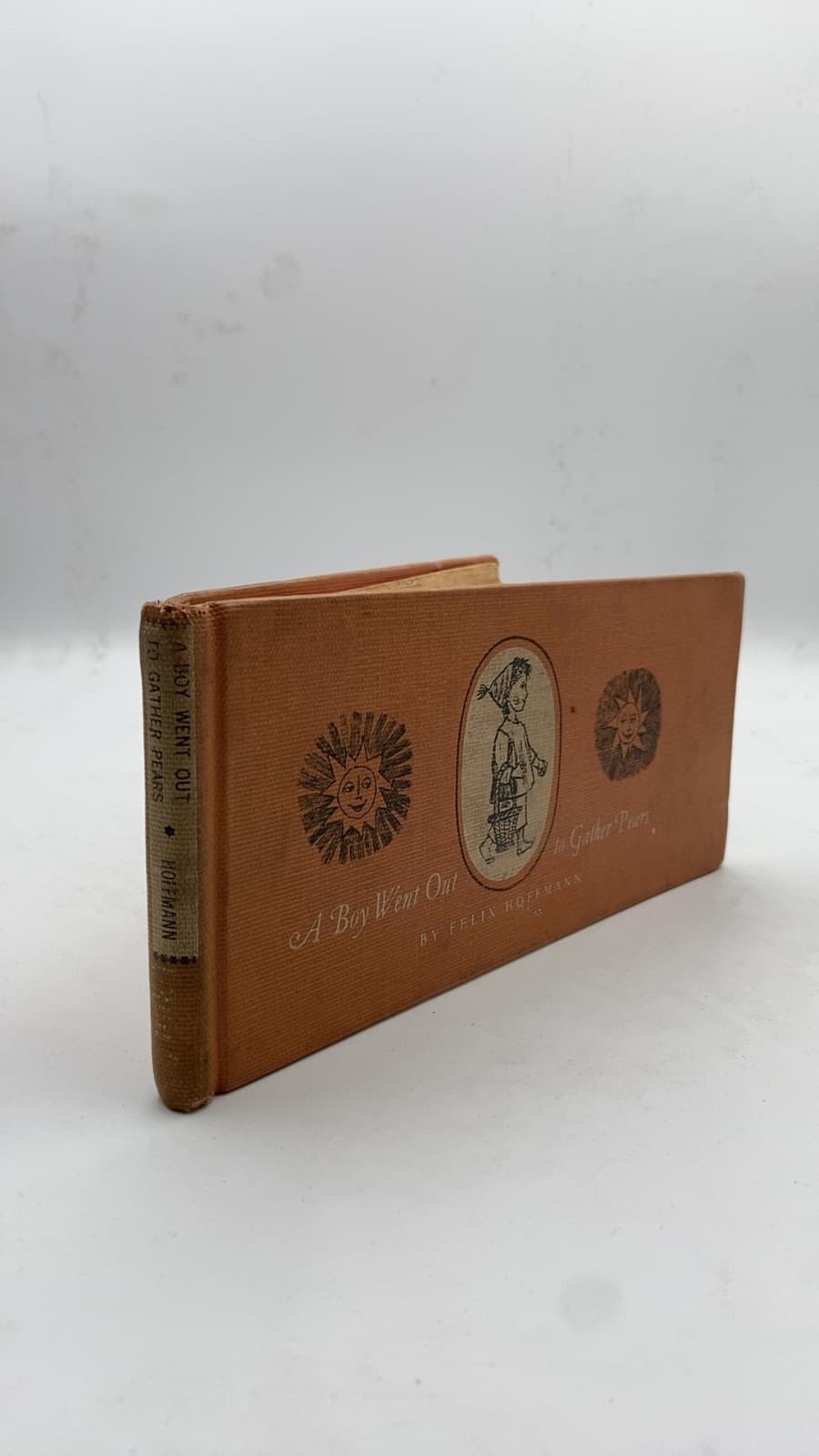 A Boy Went Out to Gather Pears by Felix Hoffmann - front cover