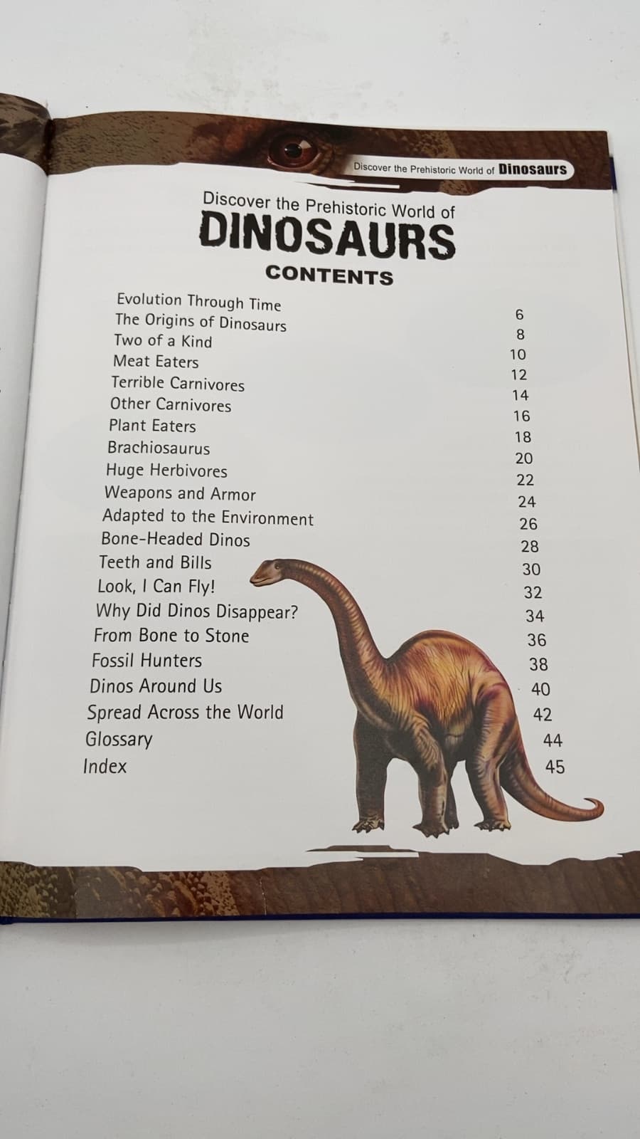 Discover Dinosaurs - title page