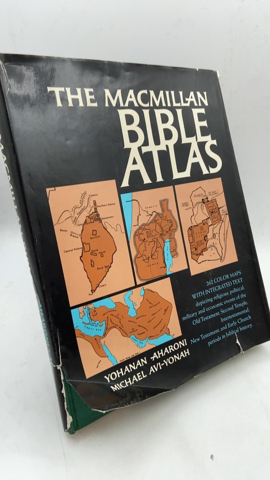 The Macmillan Bible Atlas by Yohanan Aharoni, Michael Avi-Yonah - front cover