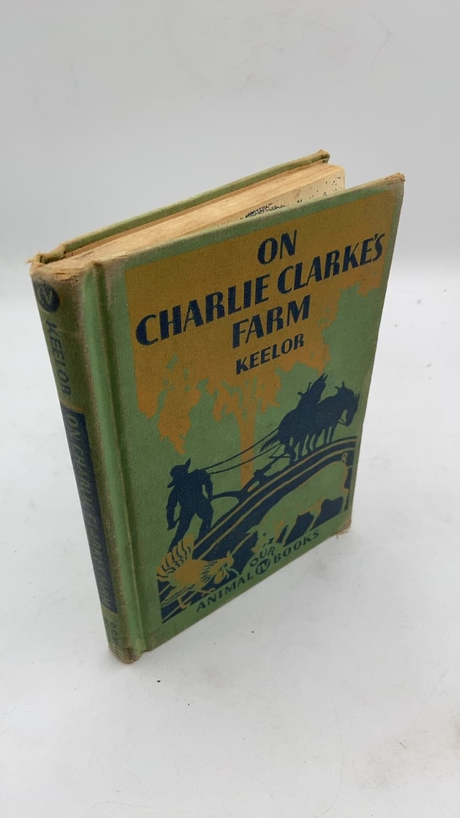 On Charlie Clarke's Farm by Katharine L. Keelor - front cover