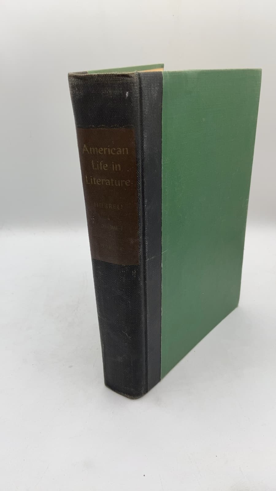 American Life in Literature: Volume I by Jay B. Hubbell - front cover