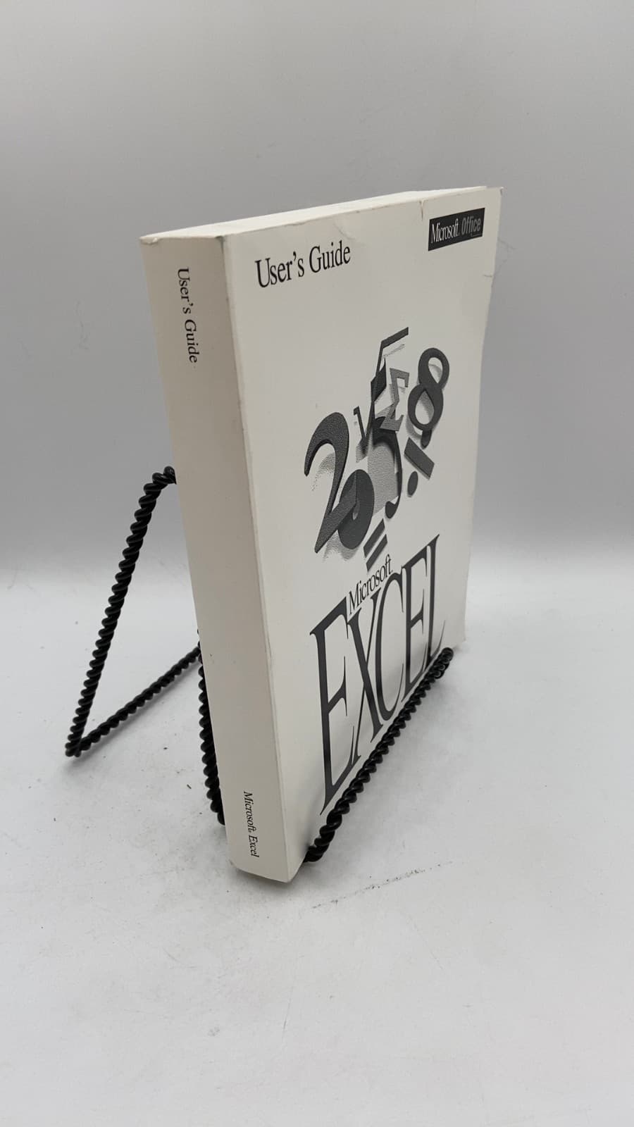 Microsoft Excel User's Guide - front cover