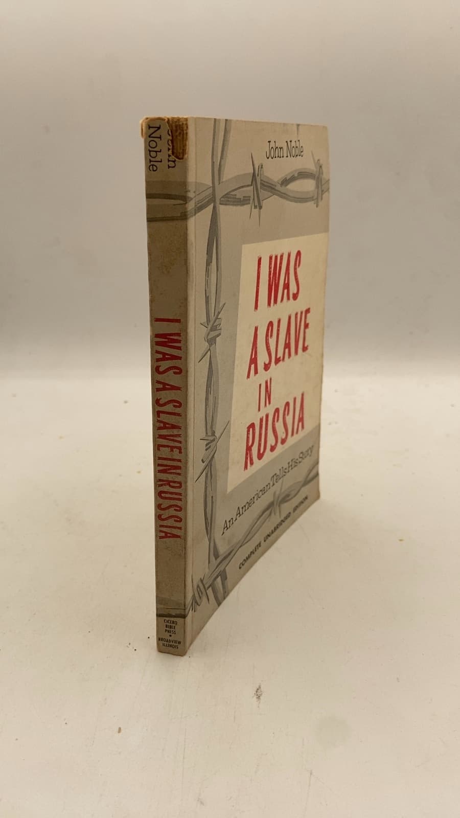 I Was a Slave in Russia by John Noble - front cover