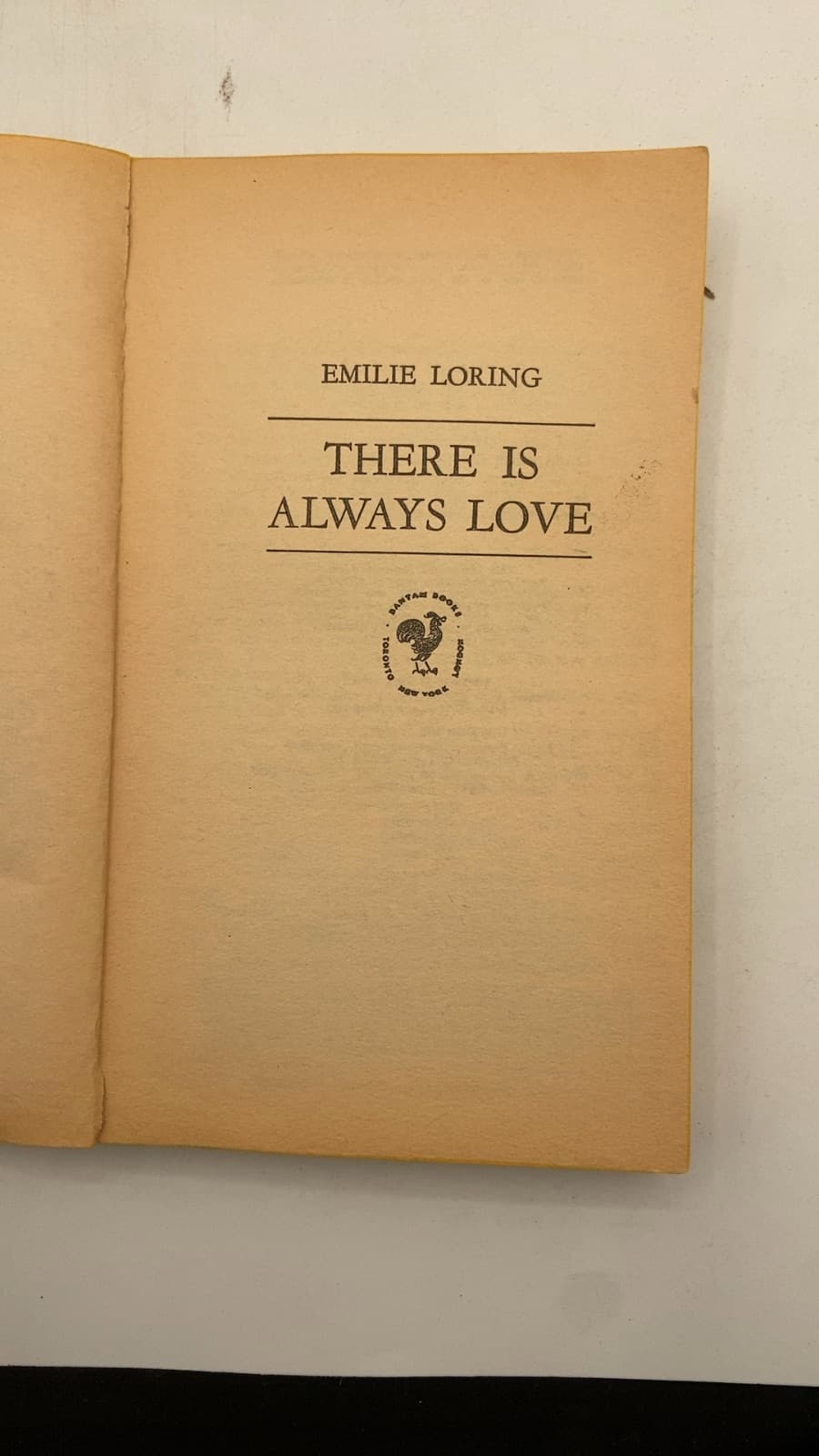 There IS Always Love by Emilie Loring - title page