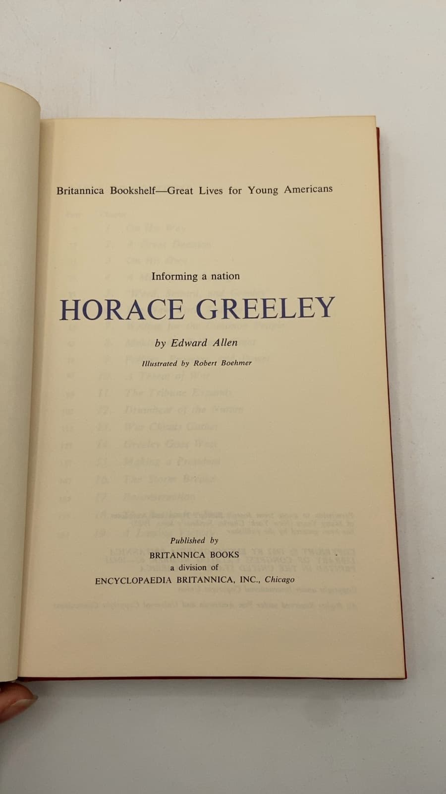 Horace Greeley by Edward Allen - title page