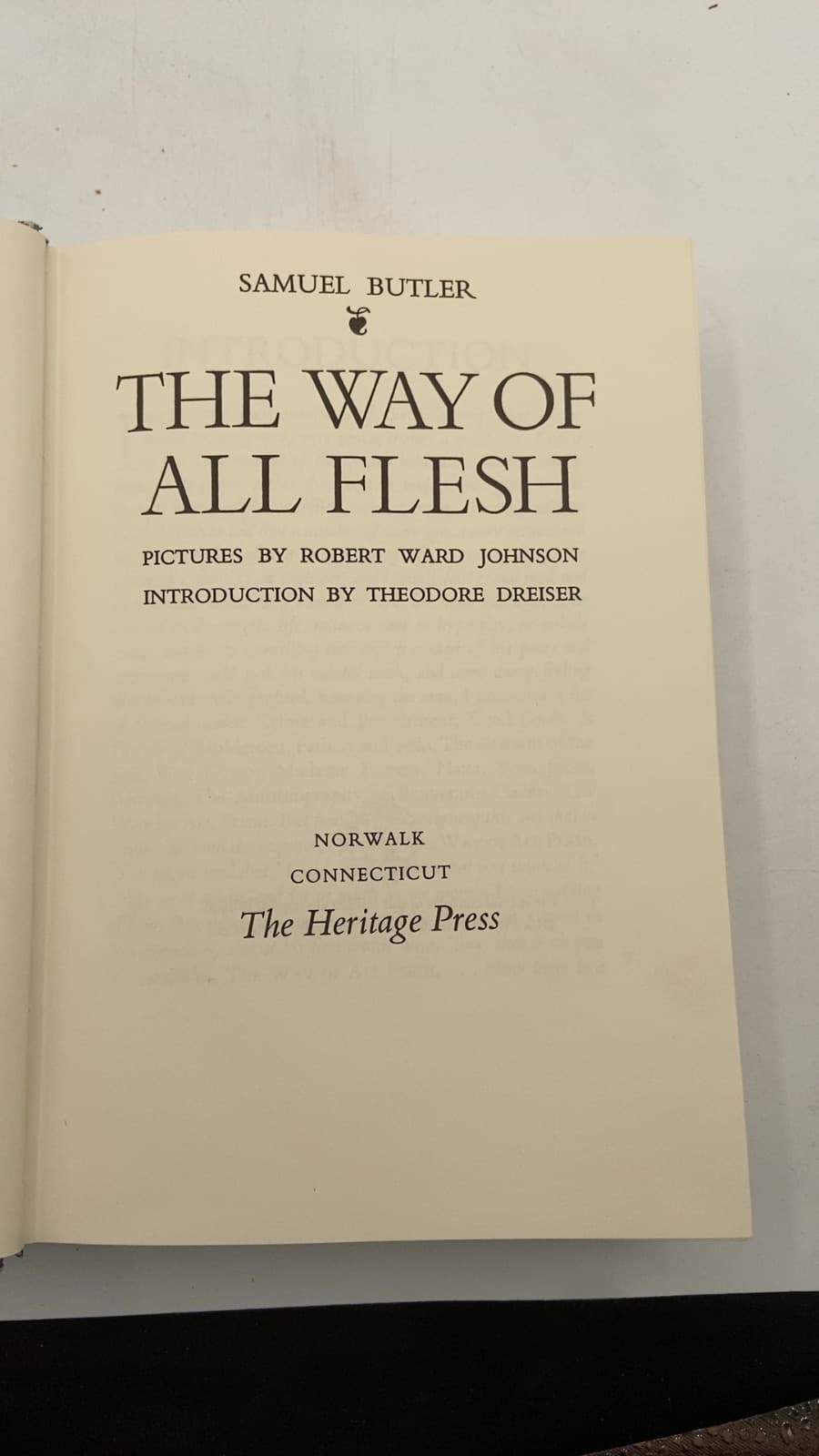 The Way of All Flesh by Samuel Butler - title page