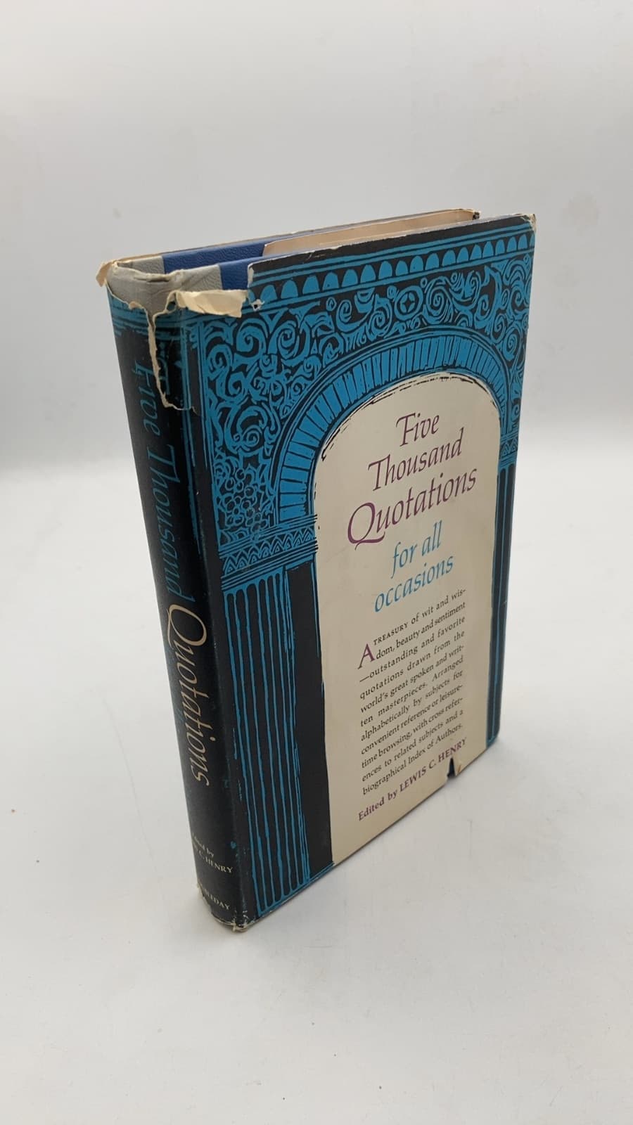Five Thousand Quotations for all occasions by Lewis C. Henry - front cover