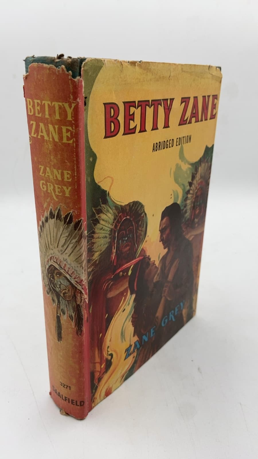 Betty Zane by Zane Grey - front cover