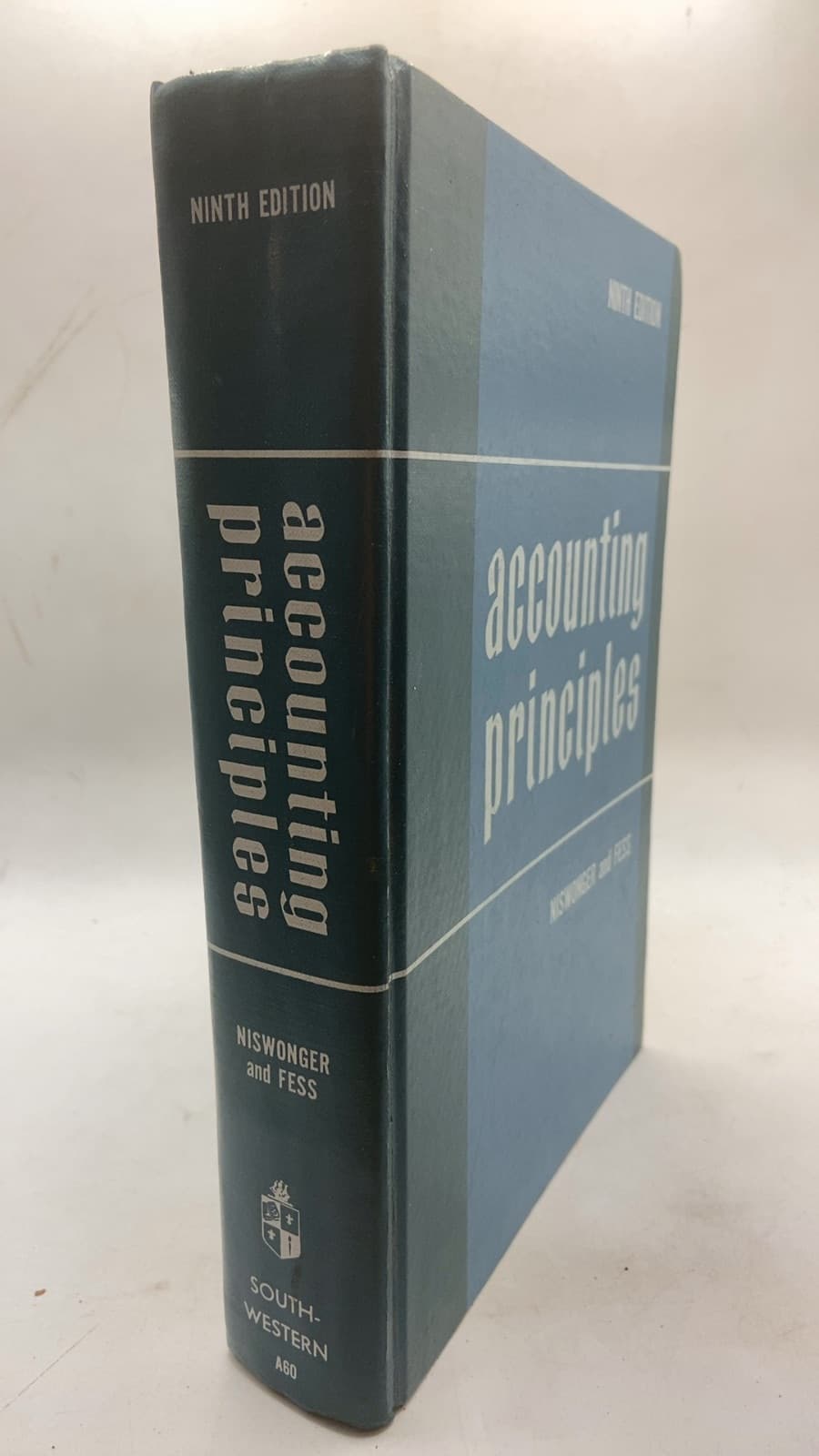 accounting principles 9th ed. by C. Rollin Niswonger, Philip E. Fess - front cover