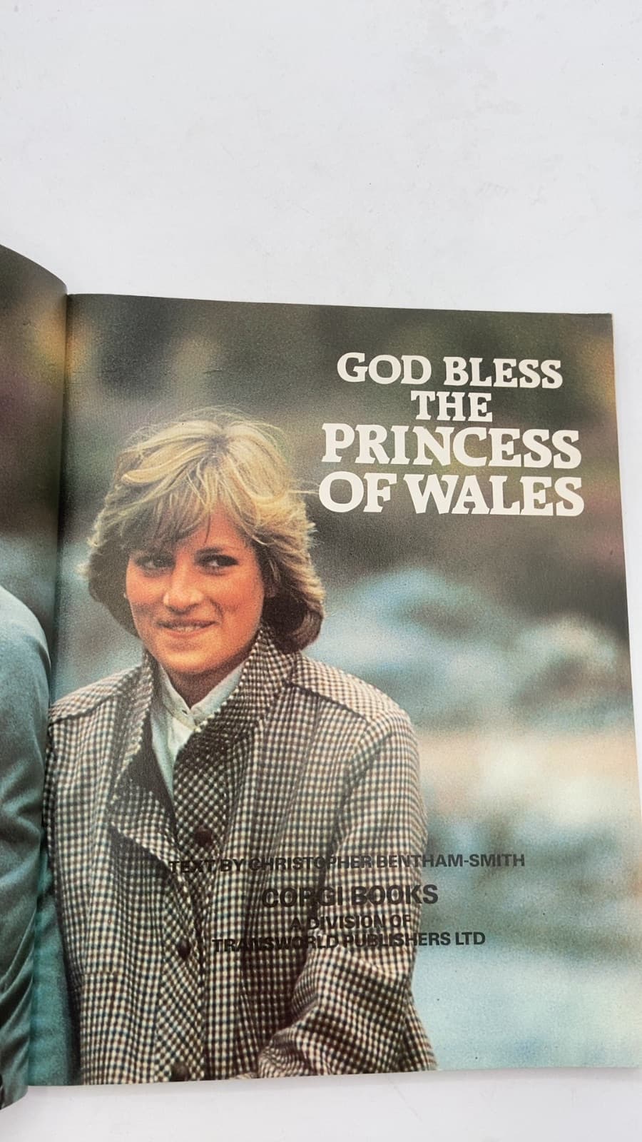 God Bless the Princess of Wales by Christopher Bentham-Smith - title page