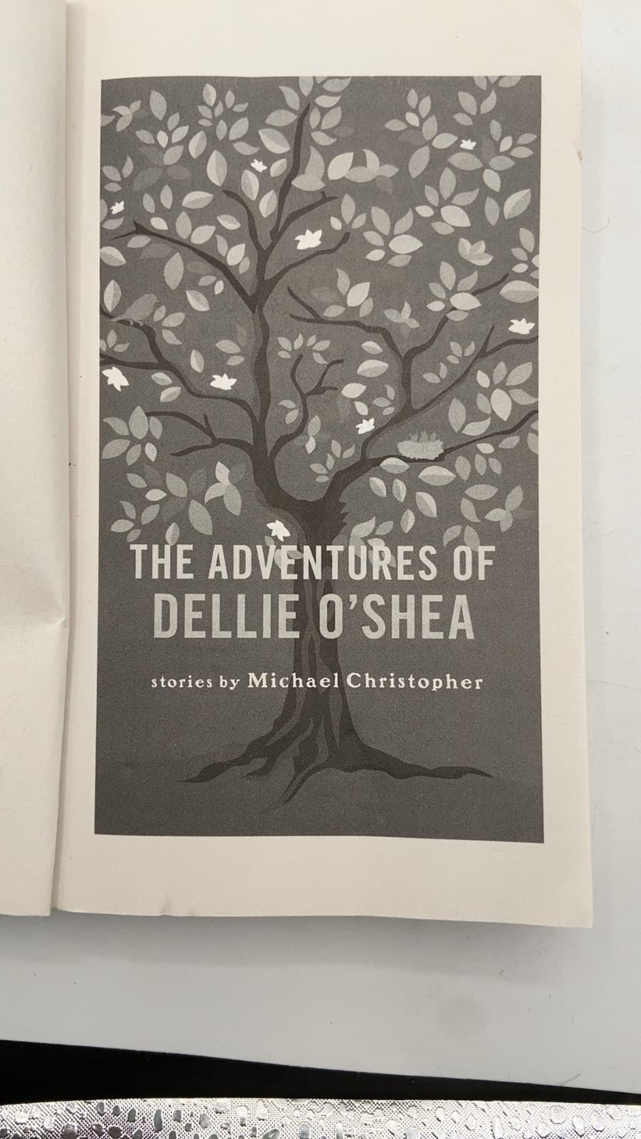 The Adventures of Dellie O'Shea by Michael Christopher - title page