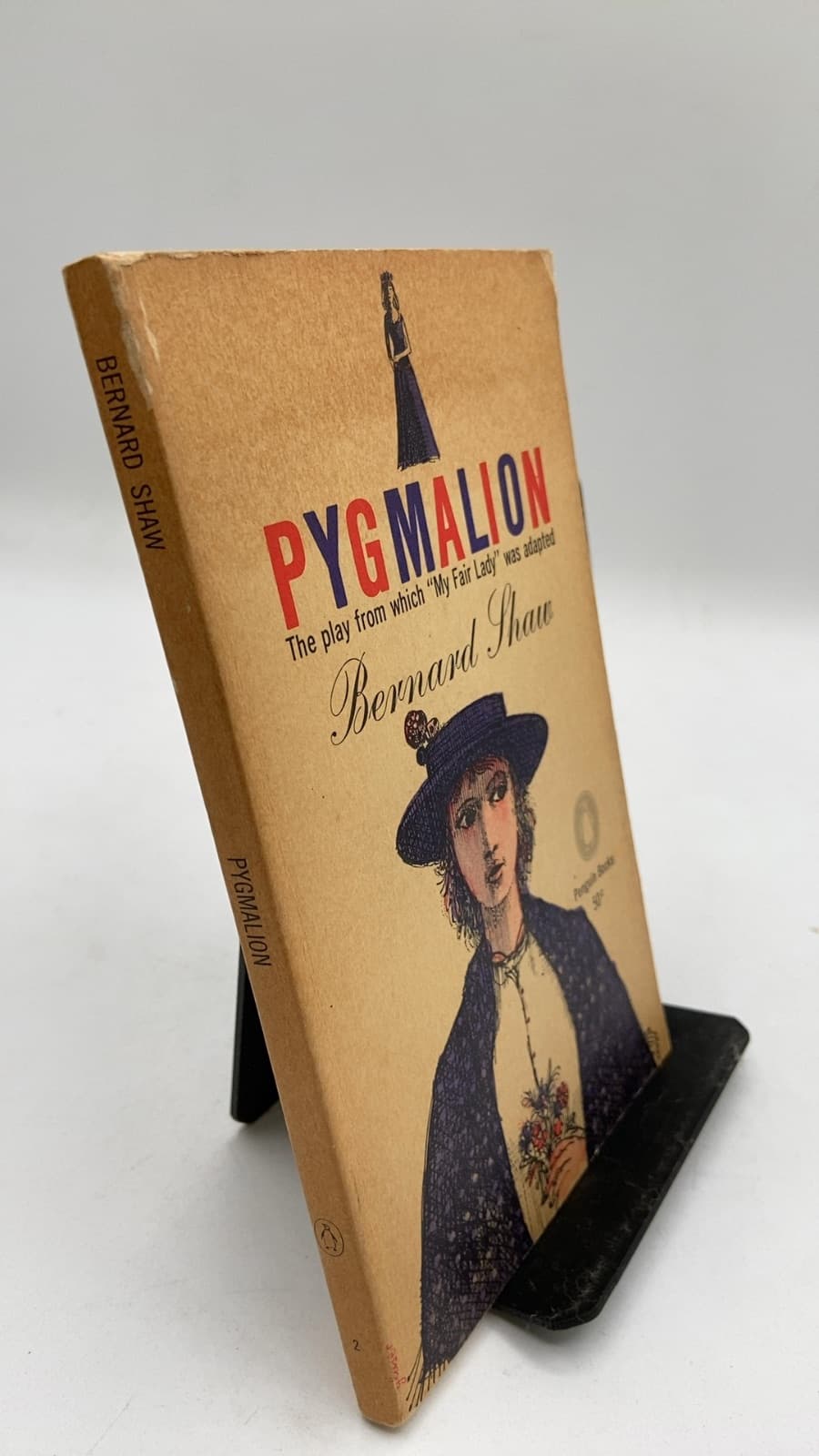Pygmalion: A Romance in Five Acts by Bernard Shaw - front cover