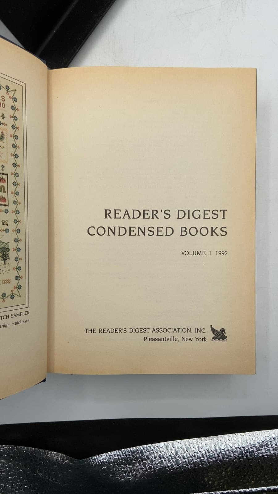 Reader's Digest Condensed Books Volume 1 1992 - title page