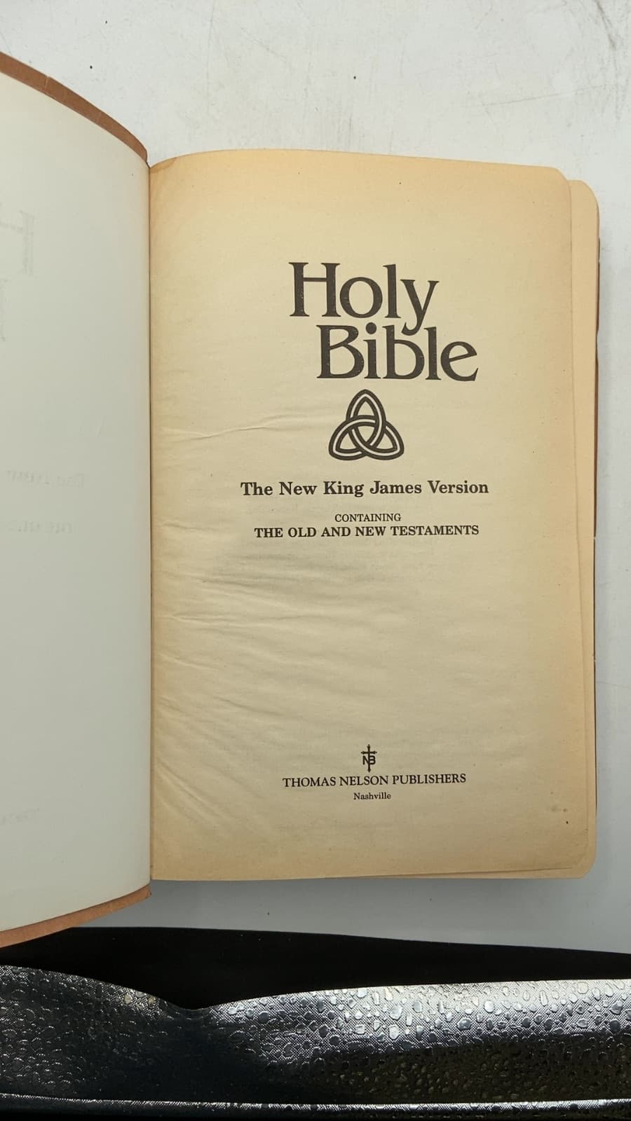 Holy Bible - title page