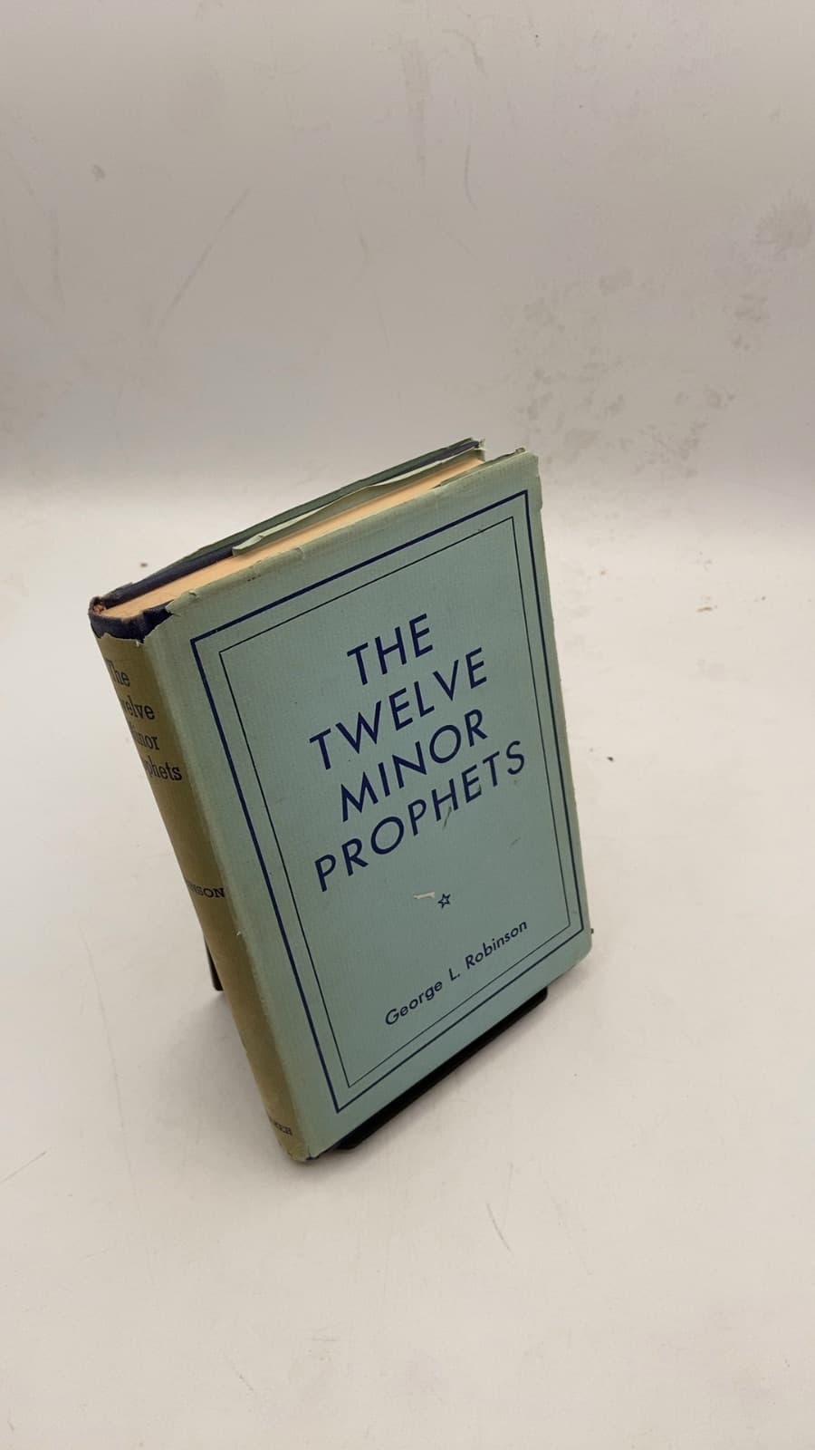 THE Twelve Minor Prophets by George L. Robinson - front cover