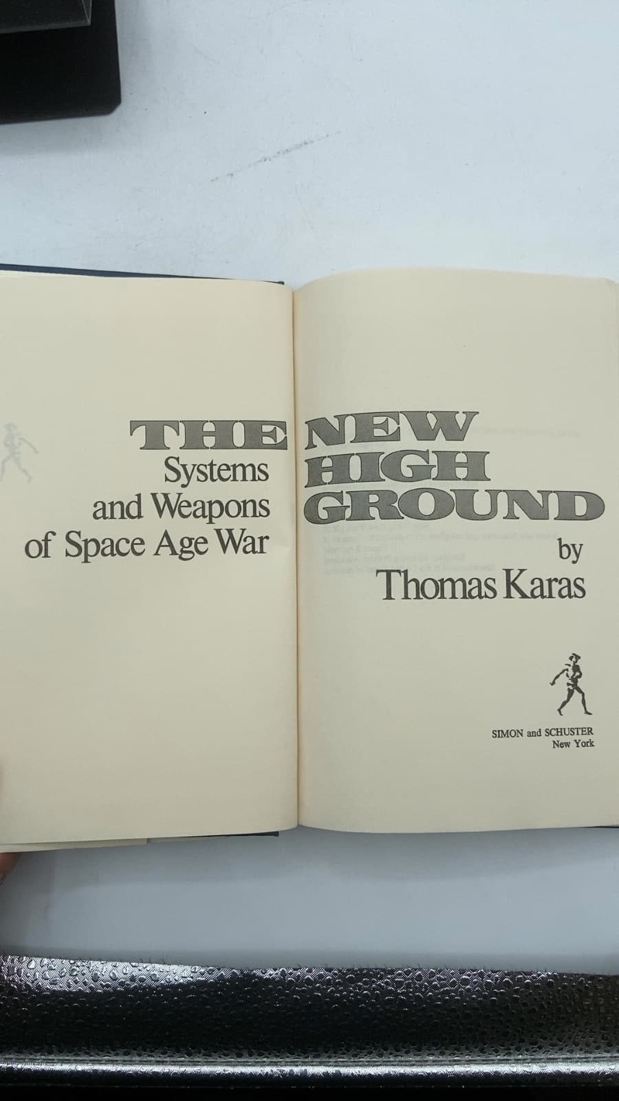 The New High Ground by Thomas Karas - title page