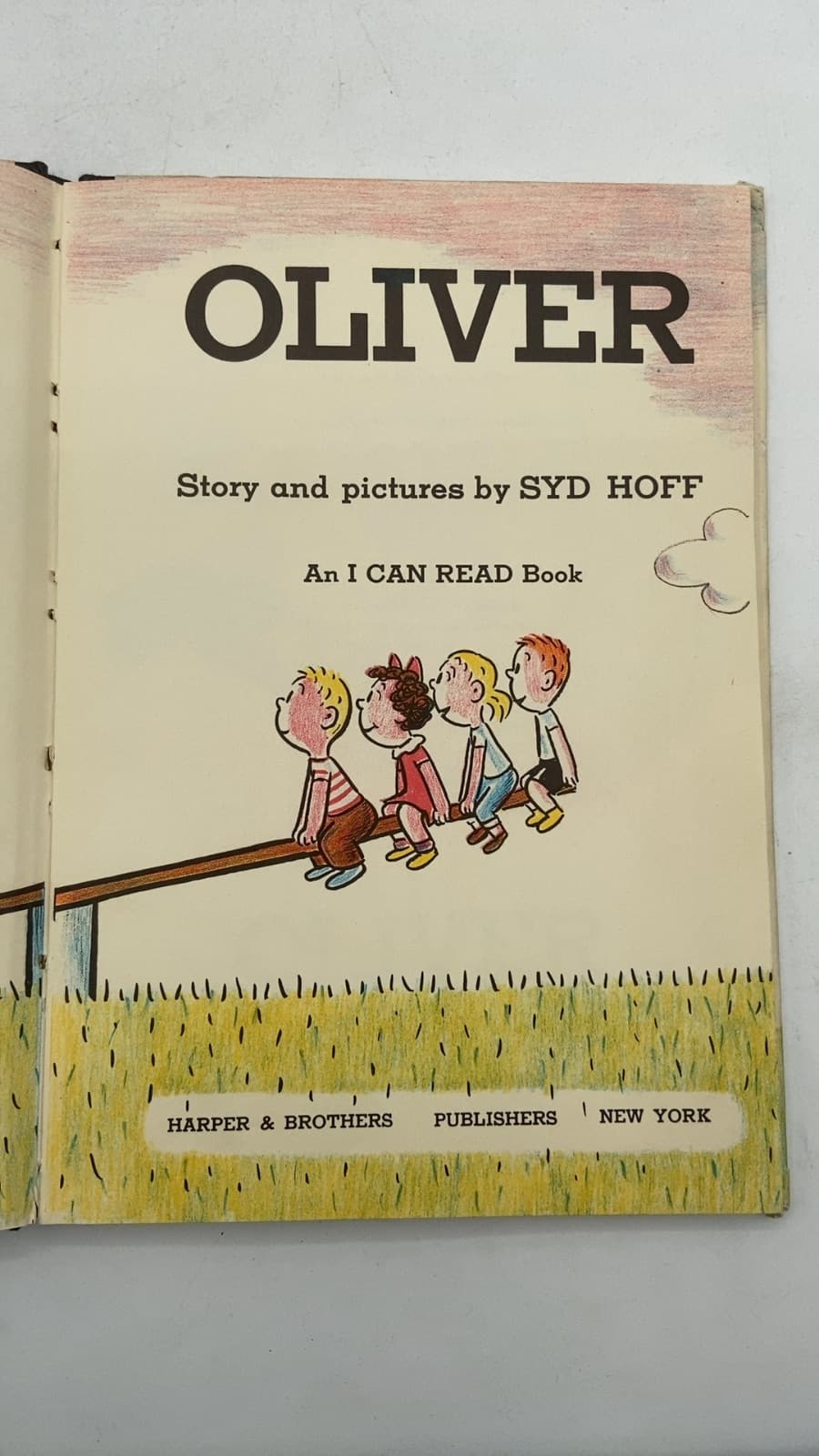 Oliver by SYD Hoff - title page