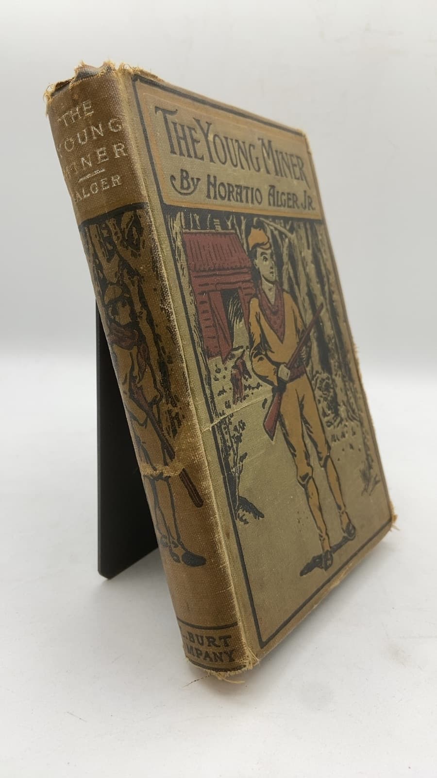 The Young Miner or Tom Nelson in California by Horatio Alger, Jr. - front cover