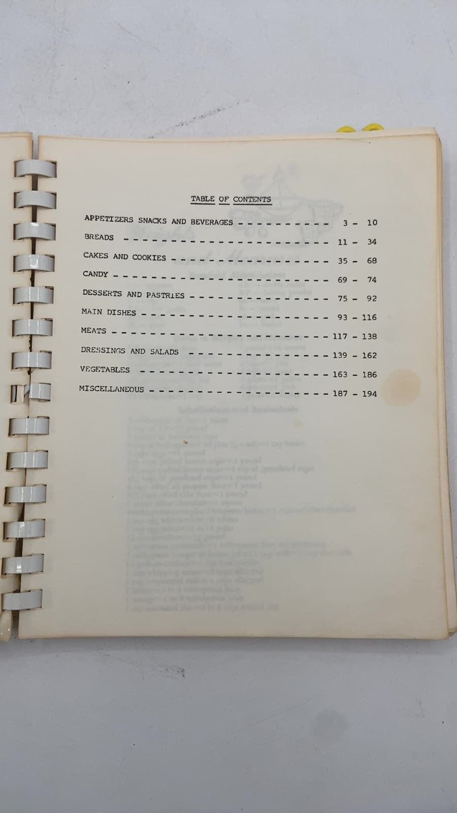 United Methodist Women Cookin' Spree - title page