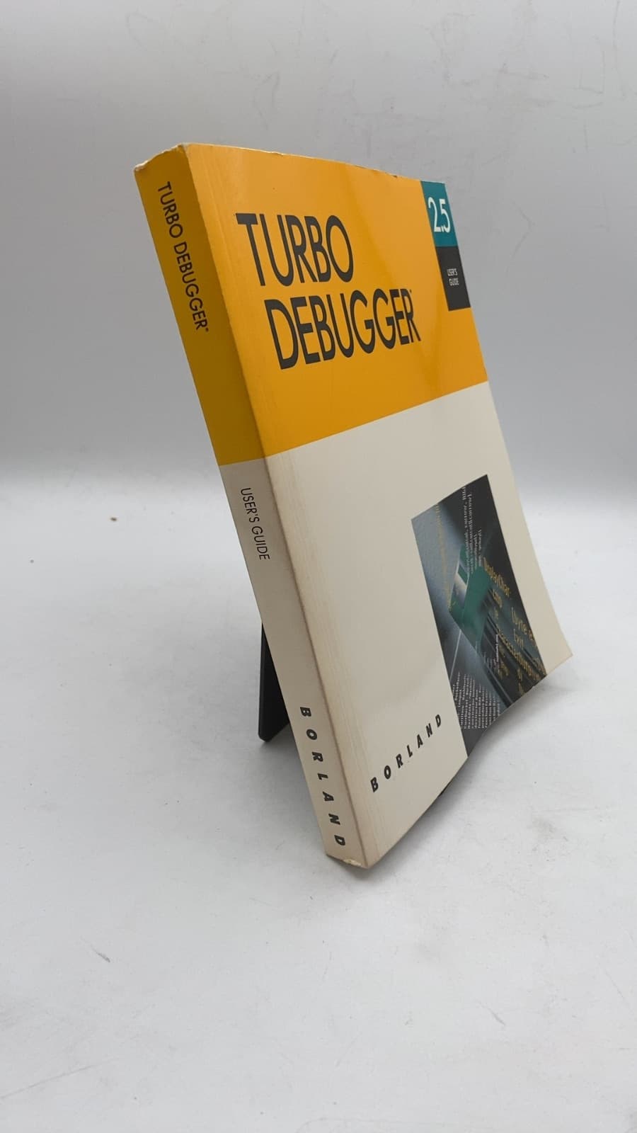 Turbo Debugger Version 2.5 User's Guide - front cover