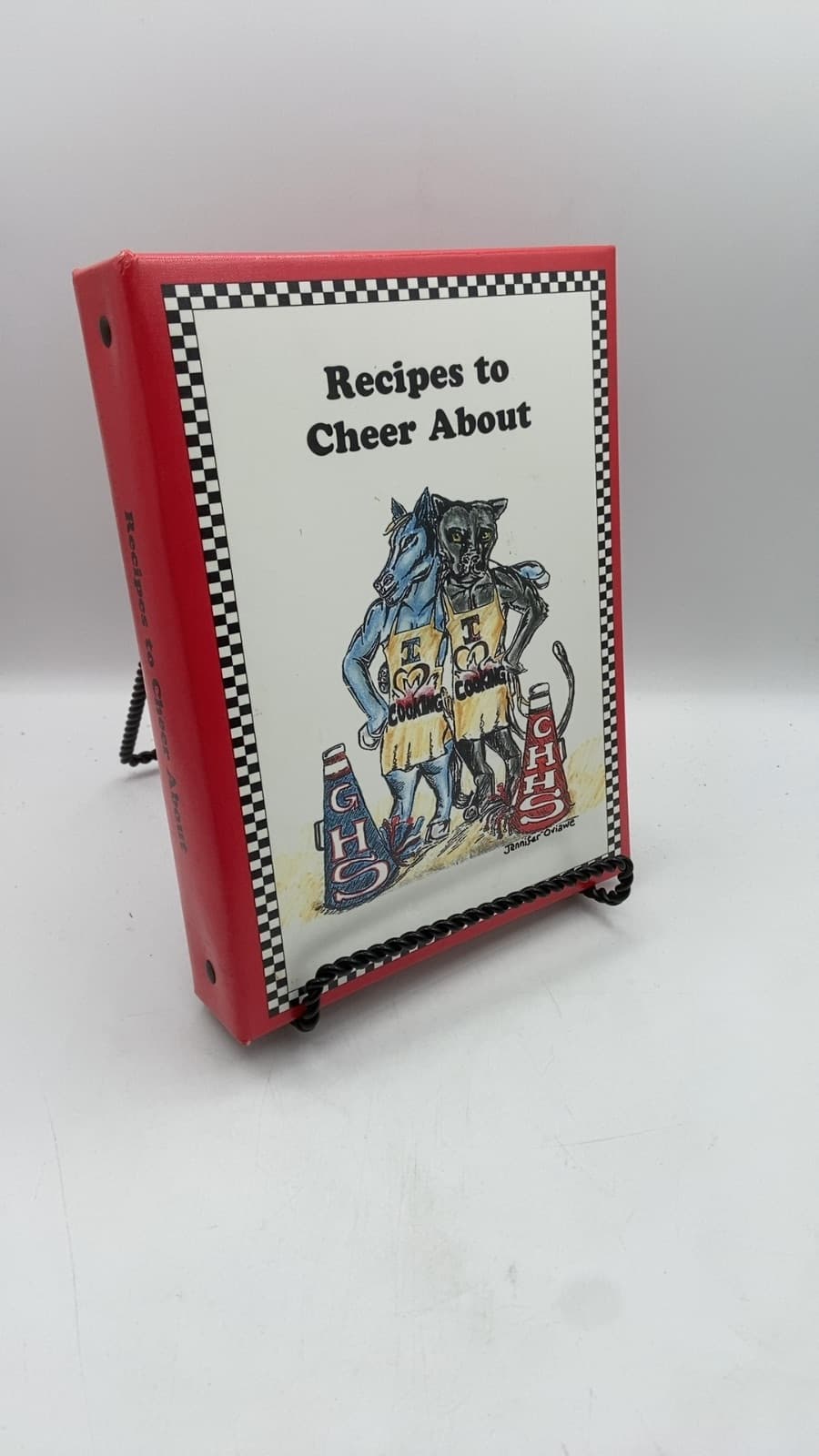 Recipes to Cheer About by Colleyville Heritage High School & Grapevine High School Cheerleader Booster Clubs - front cover