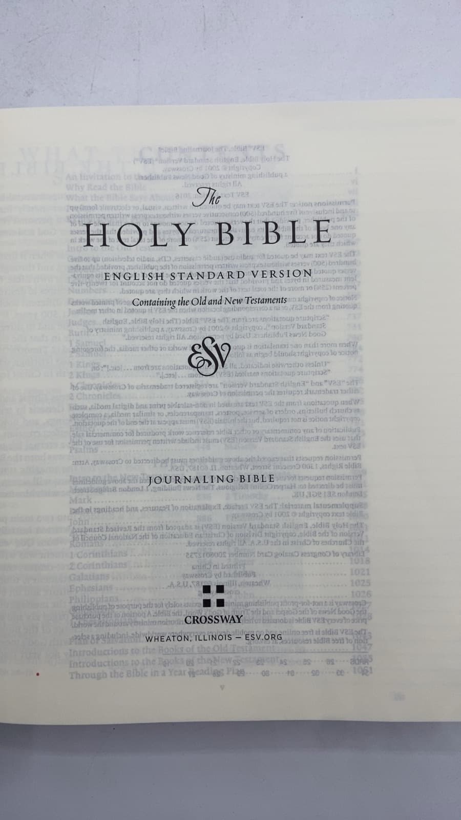 The Holy Bible: English Standard Version - title page