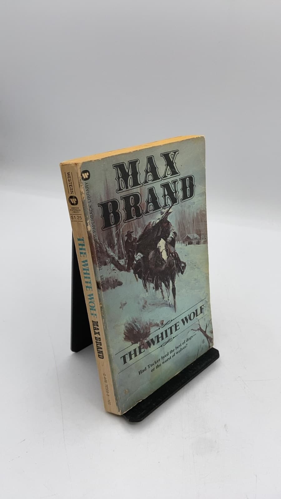 The White Wolf by Max Brand - front cover