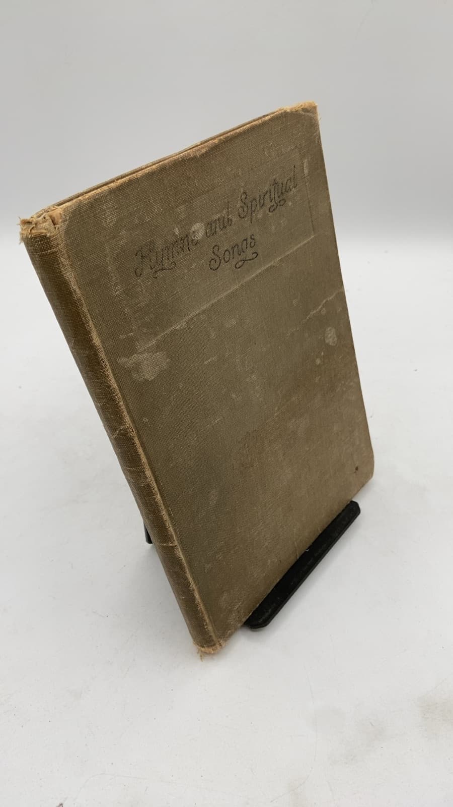 Hymns and Spiritual Songs by John P. Hillis - front cover