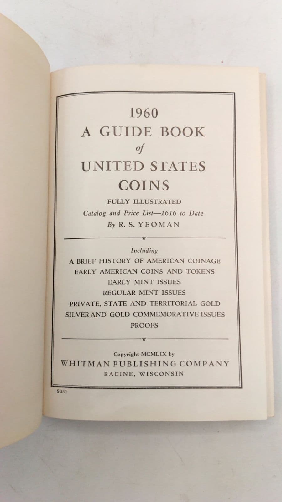 A Guide Book of United States Coins by R. S. Yeoman - title page