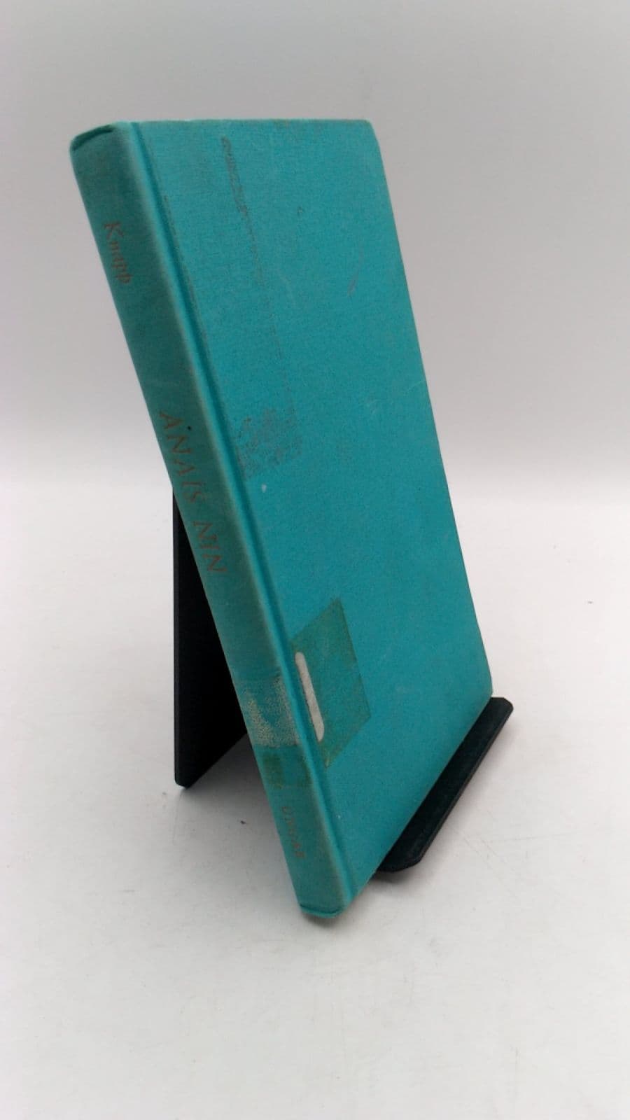 Anaïs NIN by Bettina L. Knapp - front cover
