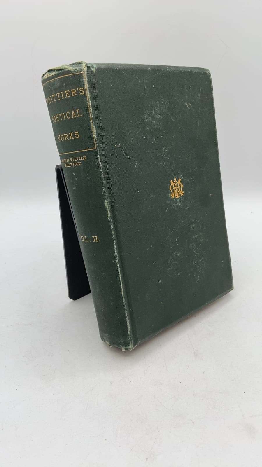 The Poetical Works of John Greenleaf Whittier by John Greenleaf Whittier - front cover