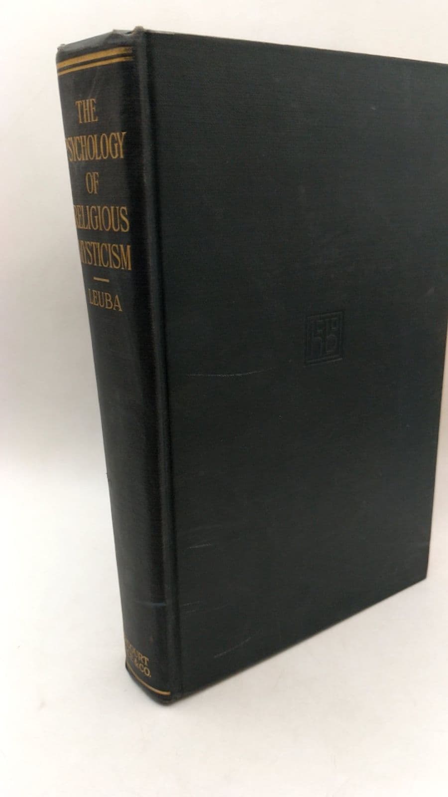 The Psychology of Religious Mysticism by Leuba - front cover