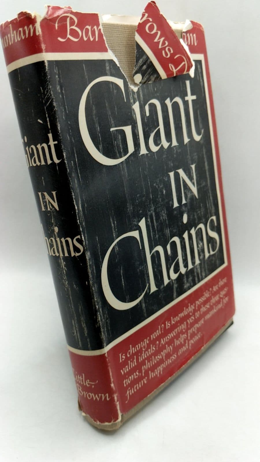 Giant in Chains by Barrows Dunham - front cover