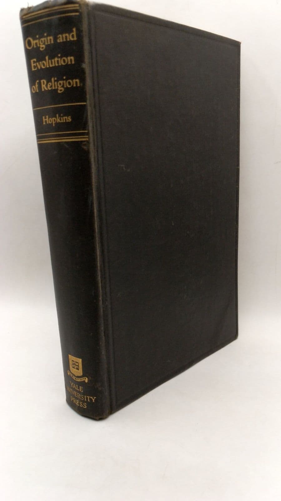 Origin and Evolution of Religion by E. Washburn Hopkins, Ph.D., LL.D. - front cover