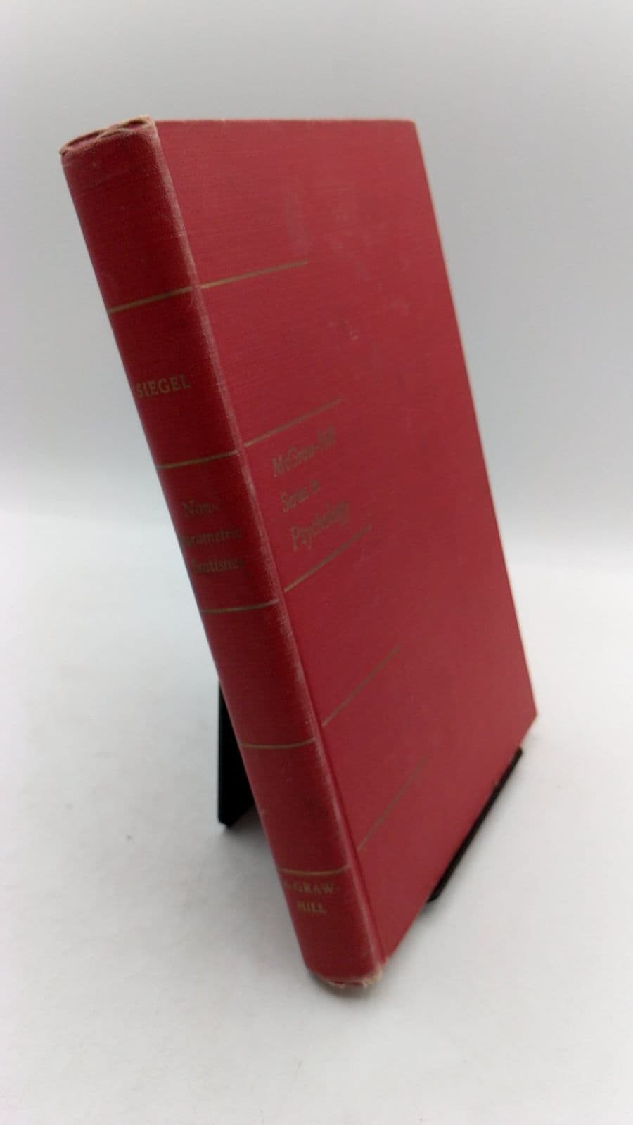 Nonparametric Statistics for the Behavioral Sciences by Sidney Siegel - front cover