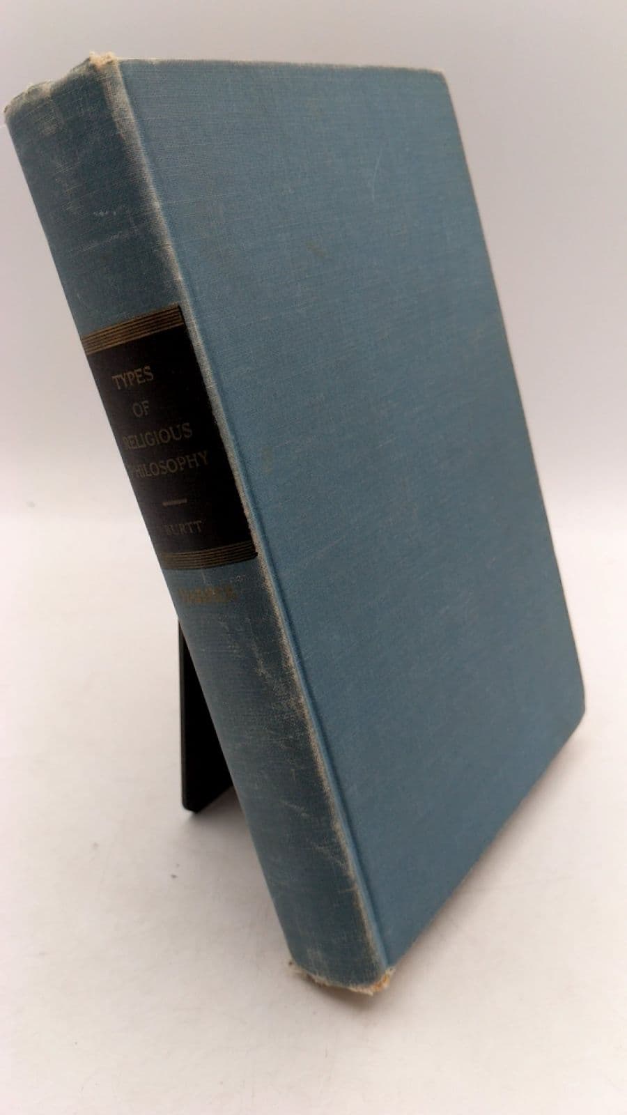 Types of Religious Philosophy by Edwin A. Burtt - front cover