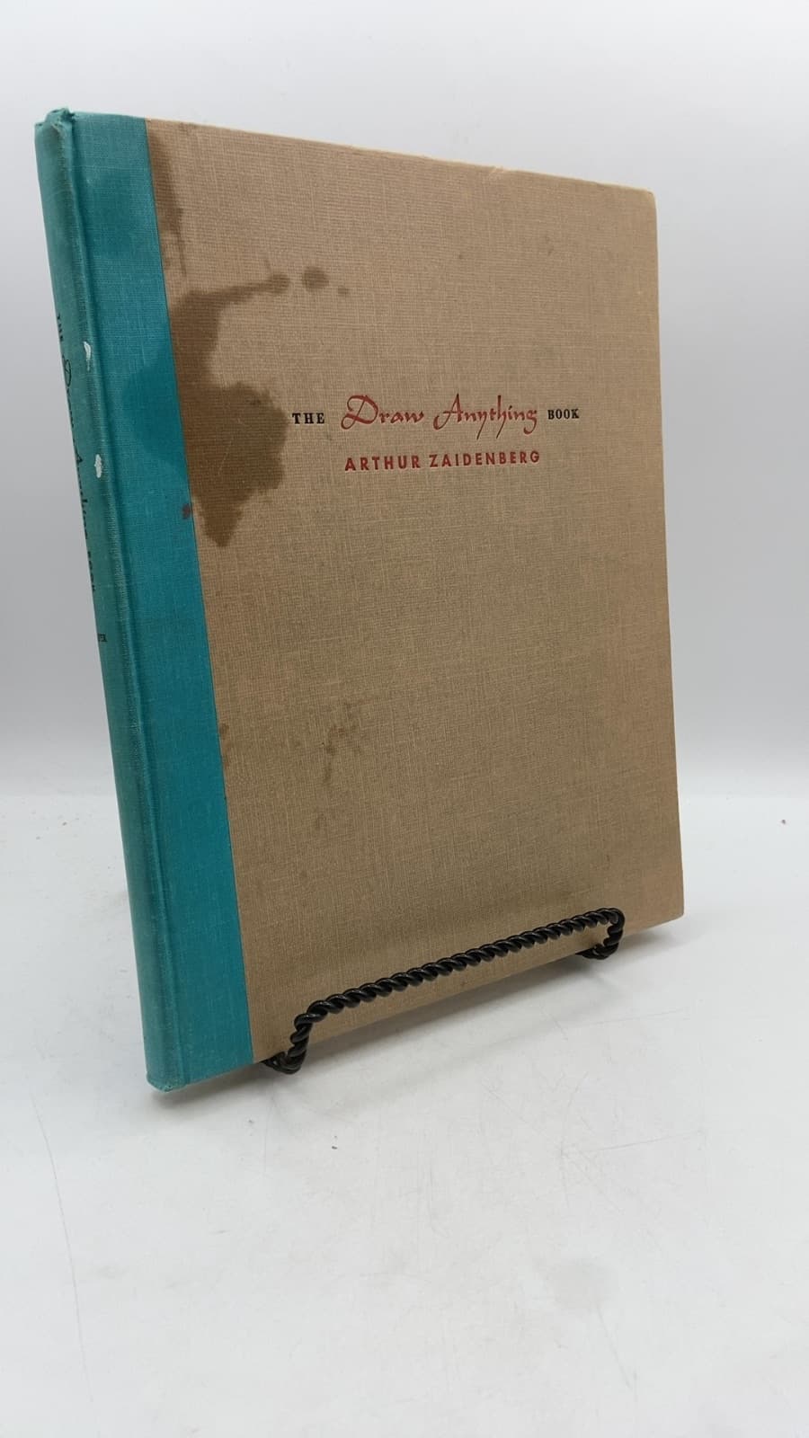The Draw Anything Book by Arthur Zaidenberg - front cover