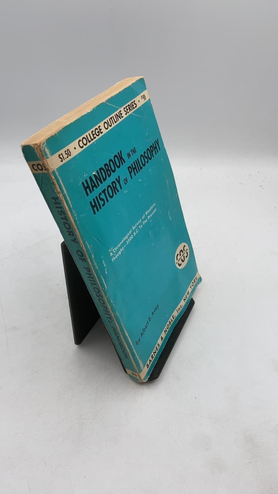 Handbook in the History of Philosophy by Albert E. Avey, Ph.D. - front cover
