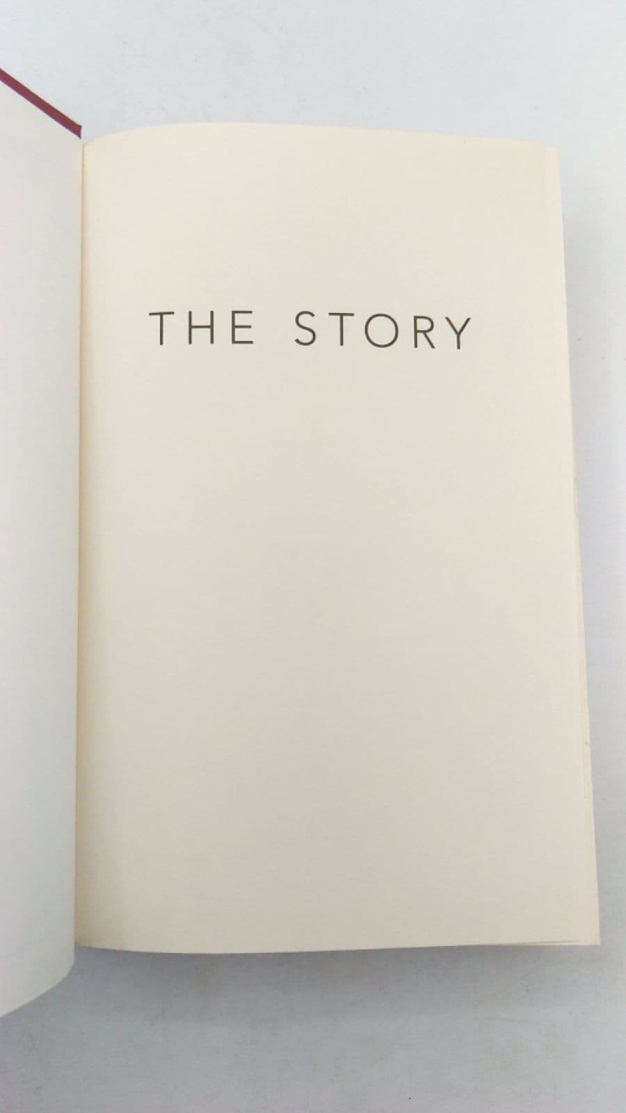 THE Story - title page