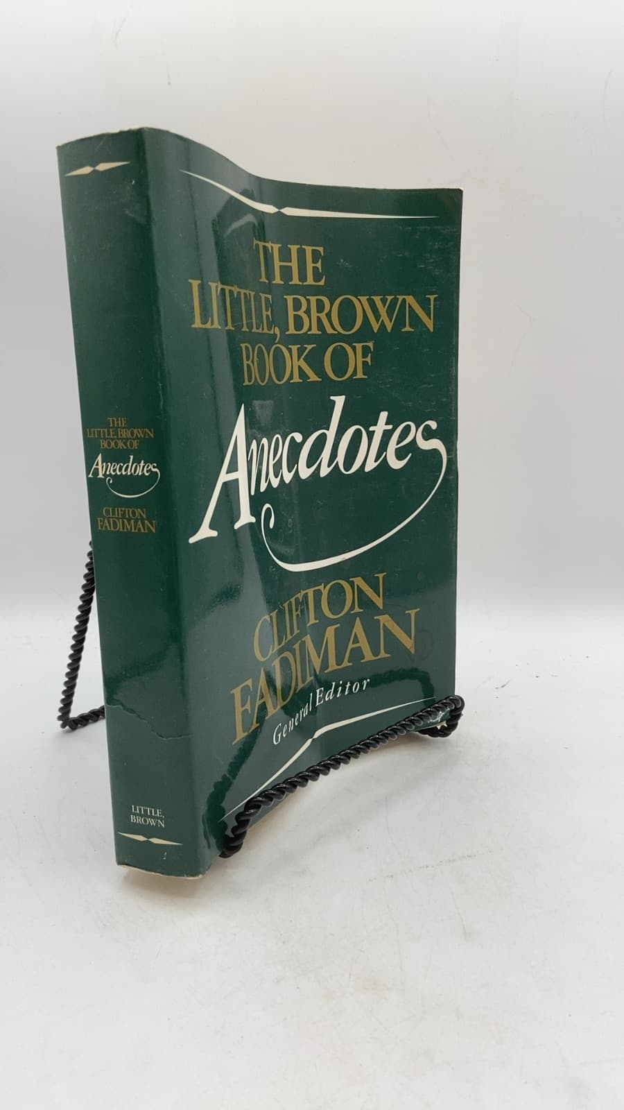 The Little, Brown Book of Anecdotes by Clifton Fadiman - front cover