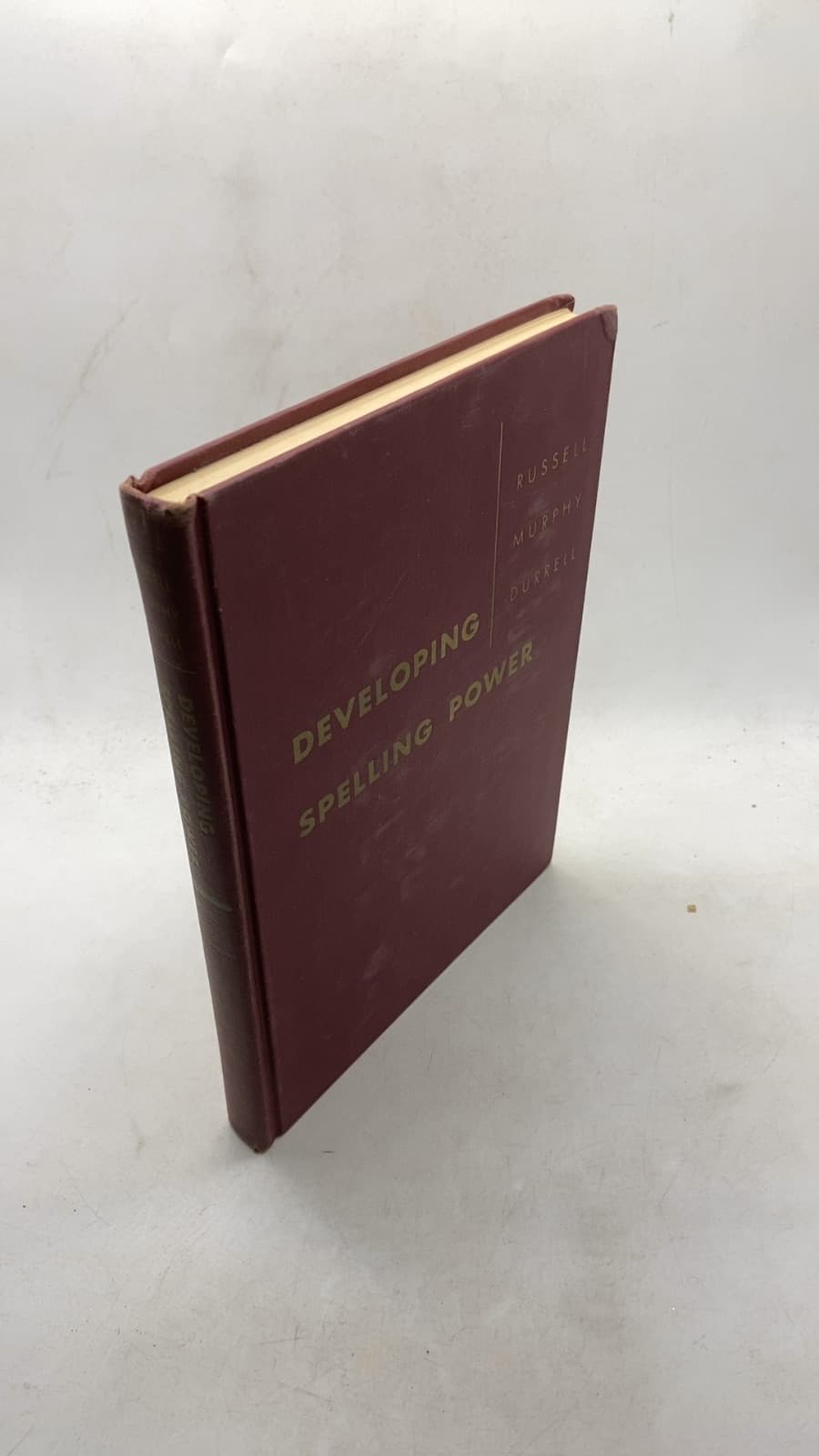 Developing Spelling Power by Karlene V. Russell, Helen A. Murphy, Donald D. Durrell - front cover