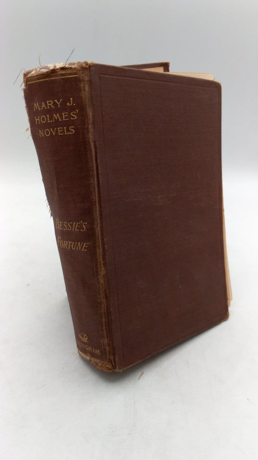 Bessie's Fortune by Mrs. Mary J. Holmes - front cover