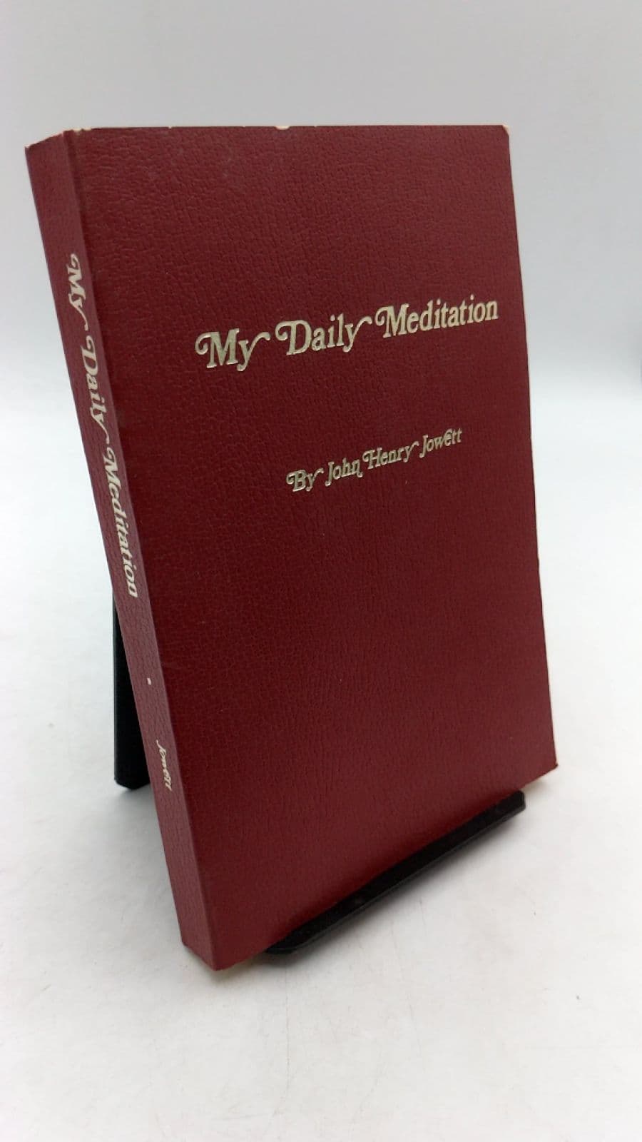 My Daily Meditation by John Henry Jowett - front cover