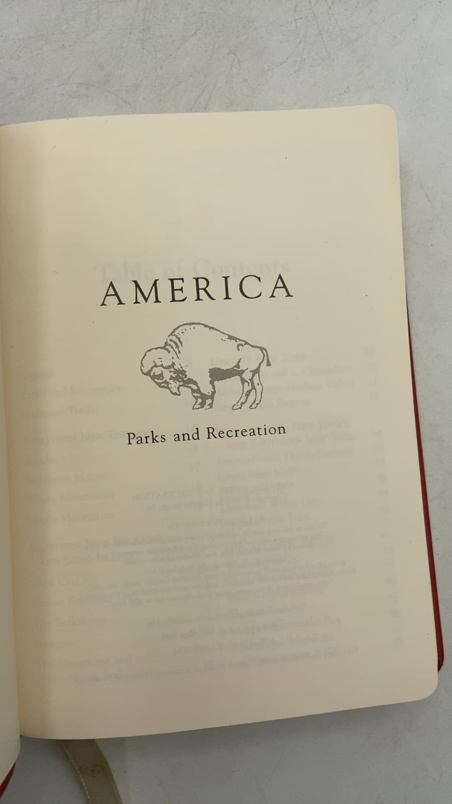 America: Parks and Recreation - title page