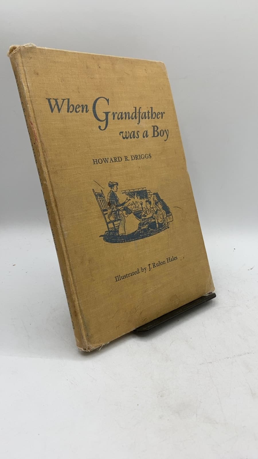 When Grandfather was a Boy by Howard R. Driggs - front cover