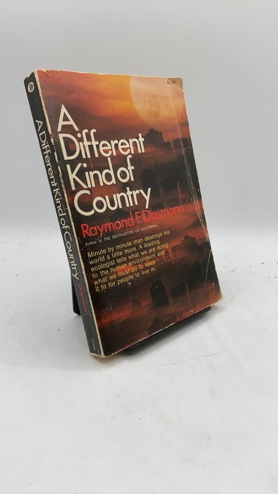 A Different Kind of Country by Raymond F. Dasmann - front cover